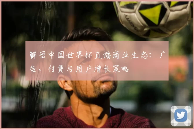 解密中国世界杯直播商业生态:广告、付费与用户增长策略