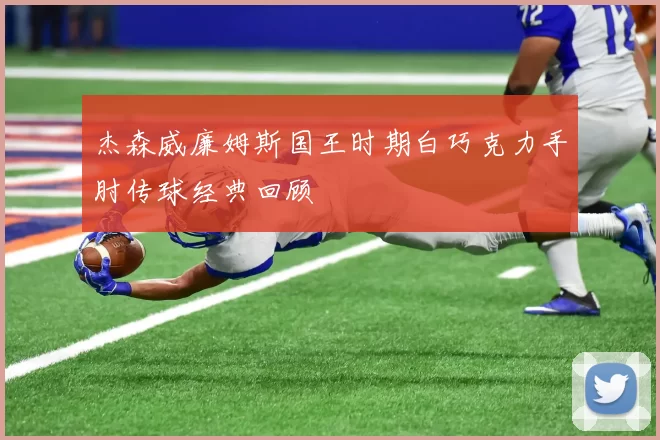 杰森威廉姆斯国王时期白巧克力手肘传球经典回顾